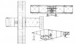 Samolot braci Florjańskich. Prawdopodobny wygląd po ukończeniu montażu. (Źródło: Technika Lotnicza i Astronautyczna nr 6/1989).