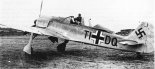 Samolot Focke-Wulf Fw-190A-1, samolot był wyposażony w radiowe urządzenie identyfikacyjne FuG 25. (Źródło: Skupniewski A. ”Focke-Wulf Fw-190A/F/G”).