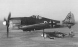 Samoloty Fw-190F-2 w locie. (Źródło: archiwum).