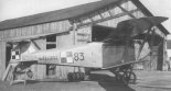 Hannover CL-II uzywany w 6 Eskadrze Wywiadowczej. Lotnisko Lwów, kwiecień 1919 r. (Źródło: via Konrad Zienkiewicz).