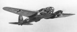 Samolot bombowy Heinkel He-111H-1 w locie. (Źródło: archiwum).