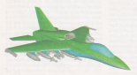 Projekt samolotu szturmowego IL ”Kobra 2000”, rysunek komputerowy. (Źródło: Skrzydlata Polska nr 8/1995).