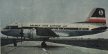 Samolot pasażerski Iljuszyn Ił-14M produkcji radzieckiej w barwach PLL Lot. (Źródło: Skrzydlata Polska nr 28/1964). 