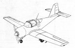 Projekt samolotu szkolno- treningowego LO ”Lazur”. (Źródło: Technika Lotnicza i Astronautyczna nr 4-5/1985). 