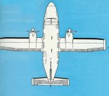 Piper PA-35 ”Pocono” w widoku z góry. (Źródło: Pilot Piper Vol. 16, No 1, January- February 1968).