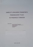 ”Samolot lokalnego transportu przeznaczony tylko do przewozu towarów”. Strona 1. (Źródło: ze zbiorów Jarosława Rumszewicza).