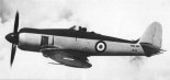 Morski samolot myśliwski Hawker ”Sea Fury” FB.11 w służbie lotnictwa Royal Navy. (Źródło: archiwum).