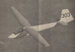 Szybowiec Slingsby ”Skylark 4F” Klubu Szybowcowego S.L.P. ”Dywizjon 303” w locie nad Lasham. Pilotuje prezes Klubu inż. Józef Przewłocki. (Źródło: Skrzydła nr 572 via Muzeum Lotnictwa Polskiego).