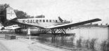 Wodnosamolot pasażerski Junkers G-24ba nr K-SALC fińskich linii lotniczych AeroO/Y. (Źródło: archiwum).