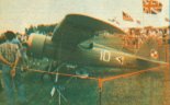Samolot sportowy Historical Aircraft PZL P.11c prezentowany na pokazach lotniczych w Oshkosh w 1990 r. (Źródło: Skrzydlata Polska nr 38/1990).