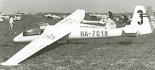 Szybowiec wyczynowy A-08b ”Sirály II” z 1958 r. (Źródło:  archiwum).