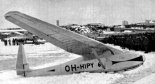 Szybowiec ”Komar” zbudowany w Finlandii. (Źródło: ”Polskie konstrukcje lotnicze do 1939”. Tom 3).