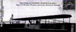 Brandel w kabinie samolotu Farman MF.7 ”Longhorn” w szkole pilotów Maurice Farmana w Toussus-le-Noble koło Etampes. (Źródło: Januszewski S. ”Tajne wynalazki lotnicze Polaków: Rosja 1870-1917”).