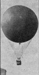 Balon Eduardo Newbery w locie. (Źródło: archiwum).