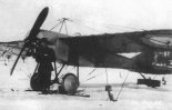 Samolot rozpoznawczy Tereszczenko nr 5 bis podczas prób na froncie, zima 1914/1915 r. (Źródło: archiwum).