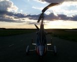 Wiatrakowiec ”Darcopter” w widoku z przodu. (Źródło: Dariusz Grzybek).