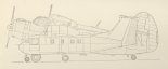 Samolot ”Jamel” w porównaniu z samolotem PZL An-2. (Źródło: S. Jachyra ”Jamel. Lekki samolot wielozadaniowy. Ogólny projekt wstępny”. Archiwum Państwowe w Rzeszowie).