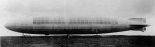 Sterowiec Zeppelin L 31 w widoku z boku. (Źródło: ”The Zeppelin in Combat ”).