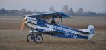 Ultralekki samolot sportowy TZL Airdrome Fokker D-VII (SP-YZA) w czasie prób. (Źródło: Politechnika Poznańska).