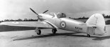 Prototyp samolotu myśliwskiego Hawker ”Hotspur” w widoku z tyłu. (Źródło: via Konrad Zienkiewicz).