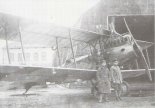 Samolot LVG C-V na lotnisku Kraków- Rakowice, prawdopodobnie w 1922 r. (Źródło: archiwum).