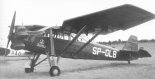 Samolot LWD ”Żuraw” z cywilnymi znakami SP-GLB. (Źródło: Glass A. ”Polskie konstrukcje lotnicze 1939-1954”. Tom 5).
