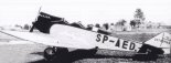Sportowy Moryson II z silnikiem Cirrus i z kanciastym usterzeniem w 1930 r. (Źródło: ”Polskie konstrukcje lotnicze do 1939”. Tom 3).