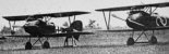 Samoloty myśliwskie Albatros D.III (Oef) należące do eskadry lotnictwa austro-węgierskiego Flik 3/J. Pierwszy z prawej samolot należy do por. Stefana Steca. (Źródło: archiwum).