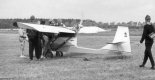 Samolot KO-6 ”Skaut” prezentowany w 1992 r. podczas Zlotu Amatorskich Konstrukcji Lotniczych w Oleśnicy. (Źródło: Copyright Edward Niczypor).