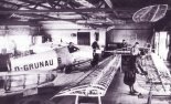 Pierwsza hala produkcyjna firmy Segel Flugzeugbau Edmund Schneider zbudowana w 1928 r. (Źródło: Zakład Szybowcowy JEŻÓW).