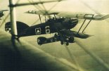 Samoloty Potez XXV z 34. Eskadry Liniowej w locie grupowym. (Źródło: Mazur W. ”Potez XXV ”).