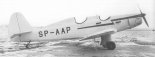 Prototyp CSS-10A (SP-AAP) podczas prób w Instytucie Lotnictwa. (Źródło: Glass A. ”Polskie konstrukcje lotnicze 1939-1954”. Tom 5).