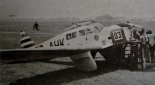 Samolot zawodniczy PZL-19 (SP-AHK), pilot Jerzy Bajan, Challange 1932 r. (Źródło: via Konrad Zienkiewicz).