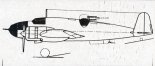 PZL-49 ”Miś”, rysunek. (Źródło: Modelarz nr 10/1969).