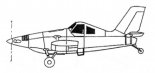 Projekt wersji przeciwpożarowej PZL-106 ”Kruk C”. (Źródło: ”Problemy rozwoju samolotu PZL-106 Kruk”. Polska Technika Lotnicza. Materiały Historyczne nr 4/2004).