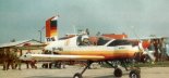 Pierwszy prototyp samolotu PZL-126 ”Mrówka” podczas prób. (Źródło: Lotnictwo Aviation International nr 6/1991).