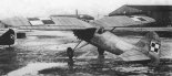 Prototyp samolotu myśliwskiego PZL P-6 w widoku z tyłu. (Źródło: archiwum).