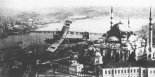Turecka latająca łódź Ro IIIa ”Rodra” w locie nad Stambułem. (Źródło: archiwum).