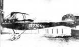 Samolot Sablatnig C-I nr 7704/18 lotnictwa niemieckiego. (Źródło: Morgała A. ”Samoloty wojskowe w Polsce 1918-1924”).