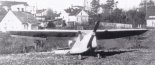 Samolot sportowy RS-III w widoku z przodu. (Źródło: ”Polskie konstrukcje lotnicze do 1939”. Tom 3).