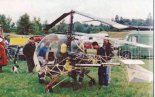 Śmigłowiec prezentowany na Zlocie Konstrukcji Amatorskich w Oleśnicy w 1995 r. (Źródło: Koziarczuk L. ”Wiatrakowce i helikoptery 1944-2002”).