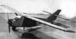 Model samolotu TS-17 ”Pelikan”. (Źródło: via Konrad Zienkiewicz).