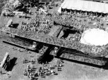 Ogromny samolot bombowy Zeppelin-Staaken R-VI w widoku z góry. (Źródło: archiwum).
