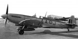 Samolot ”Seafire” Mk.XV w barwach Royal Canadian Navy. (Źródło: archiwum).