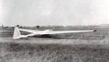 SZD-25 ”Lis” podczas państwowych prób kontrolnych przeprowadzonych przez Instytut Lotnictwa w 1961 r. (Źródło: Copyright Rafał Chyliński).