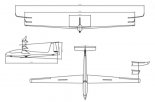 Wymienne końcówki skrzydła SZD-54 ”Perkoz”. (Źródło: Allstar PZL Glider).