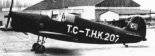 Samolot seryjny THK-2. (Źródło: ”Polskie skrzydła w Turcji 1936-1948”).