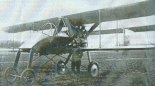 Samolot Voisin III i jego pilot Jan Dzikowski. (Źródło: archiwum).