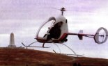 Śmigłowiec ultralekki w wersji jednomiejscowej American Sportscopter ”Ultrasport 254”.  (Źródło: Przegląd Lotniczy Aviation Revue nr 7/1997).