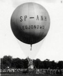Balon ”Legionowo” (SP- ANH) typu ZB-1 należący do Koła Balonowego przy Aeroklubie Warszawskim. (Źródło: archiwum).